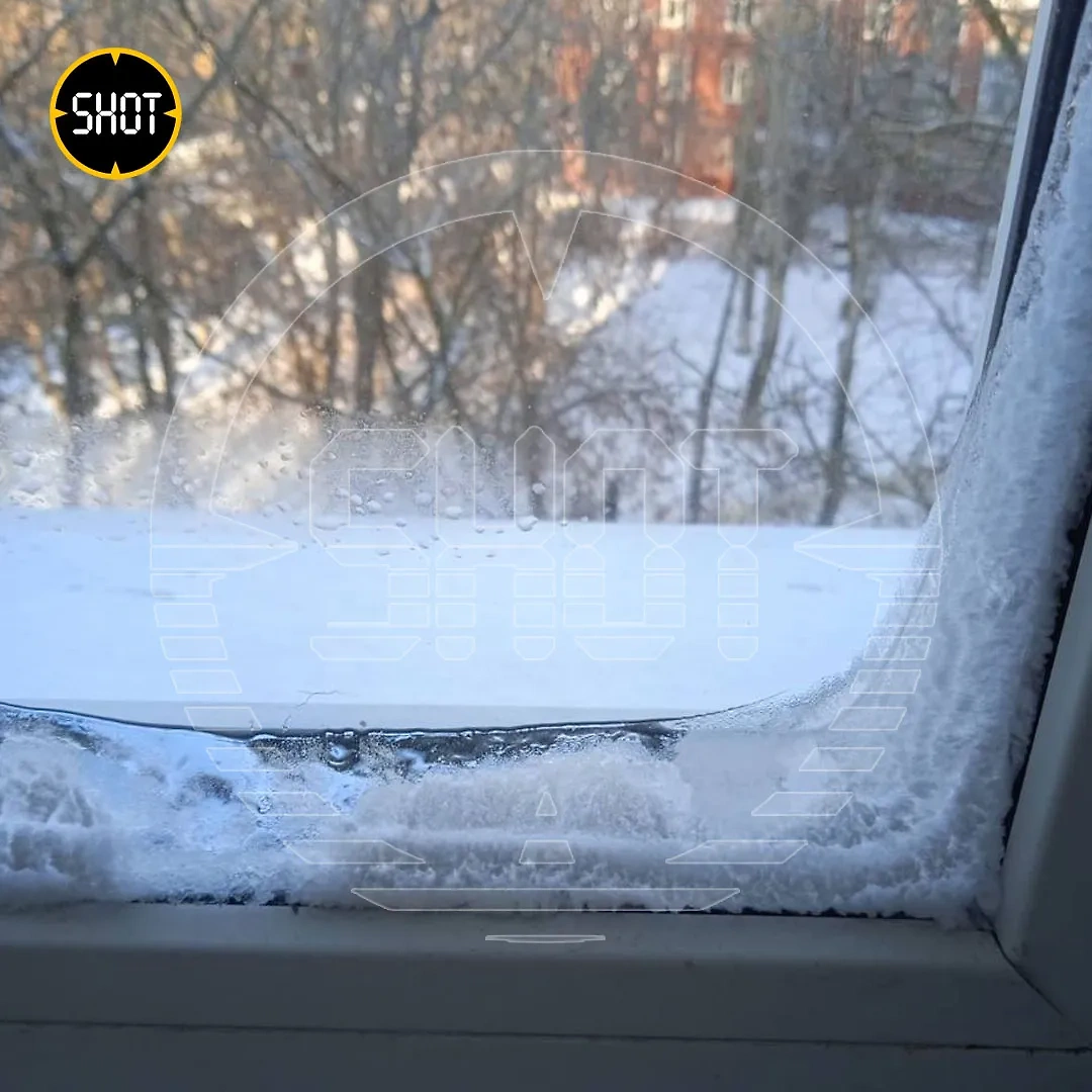Окна обледенели. Фото &copy;&nbsp;t.me / SHOT queiedidqitrkmp